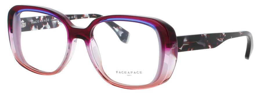 FACE A FACE PLEATS 2 Frame VIOLET SUNSET GRADIENT Lens DEMO