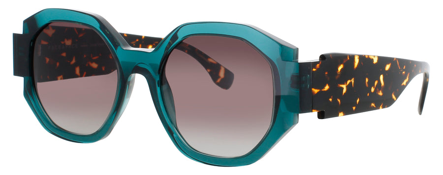 FACE A FACE NOTCHI 2 Frame DUCK BLUE TORTOISE Lens GRADIENT LIGHT BROWN