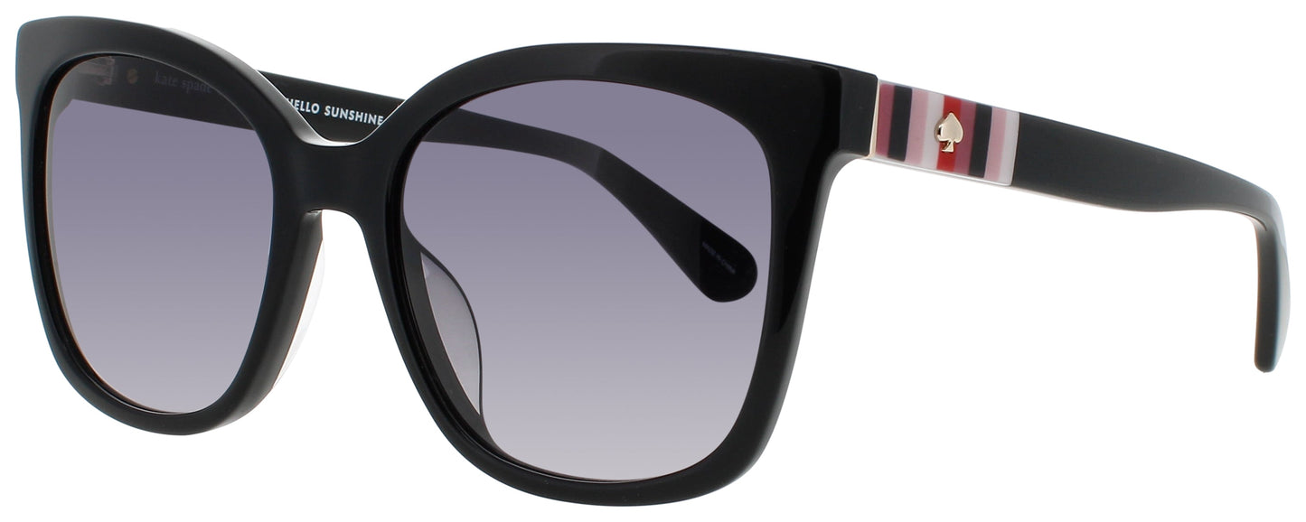 KATE SPADE KIYA/S Frame BLACK Lens GRADIENT DARK GREY