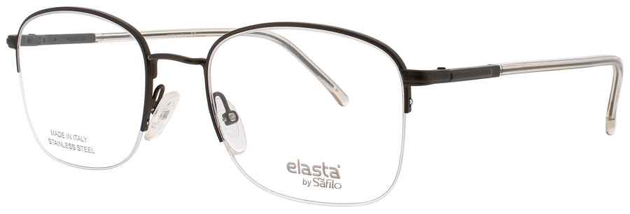 ELASTA E 7242 Frame ANTIQUE BROWN Lens DEMO