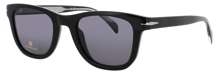 DAVID BECKHAM DB 1006/S Frame BLACK Lens GREY POLARIZED