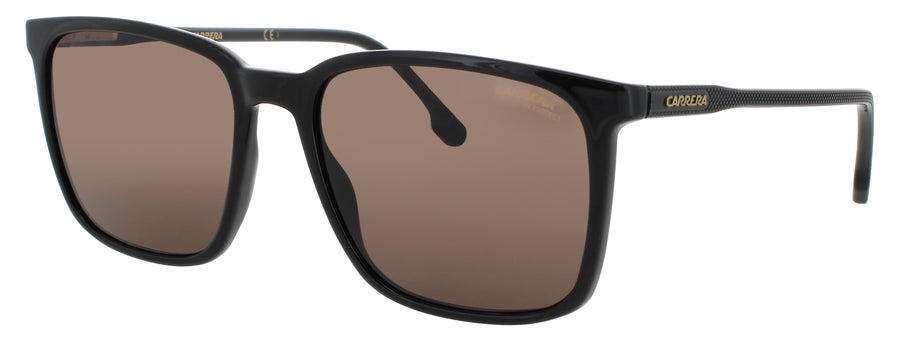 CARRERA 259/S Frame BLACK Lens BROWN TINT
