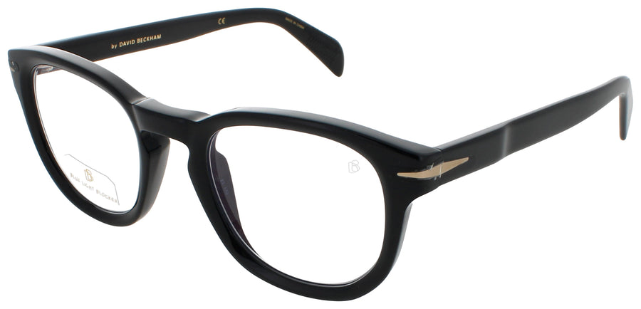 DAVID BECKHAM DB 7050/BB Frame BLACK Lens DEMO