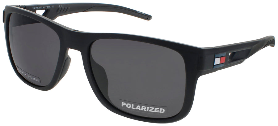 TOMMY HILFIGER TH 1913/S Frame MATTE BLACK Lens GREY POLARIZED