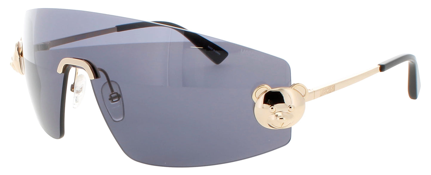 MOSCHINO MOS120/S Frame ROSE GOLD Lens GREY
