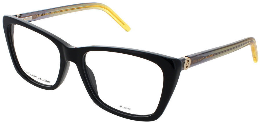 MARC JACOBS MARC 598 Frame BLACK YELLOW Lens DEMO