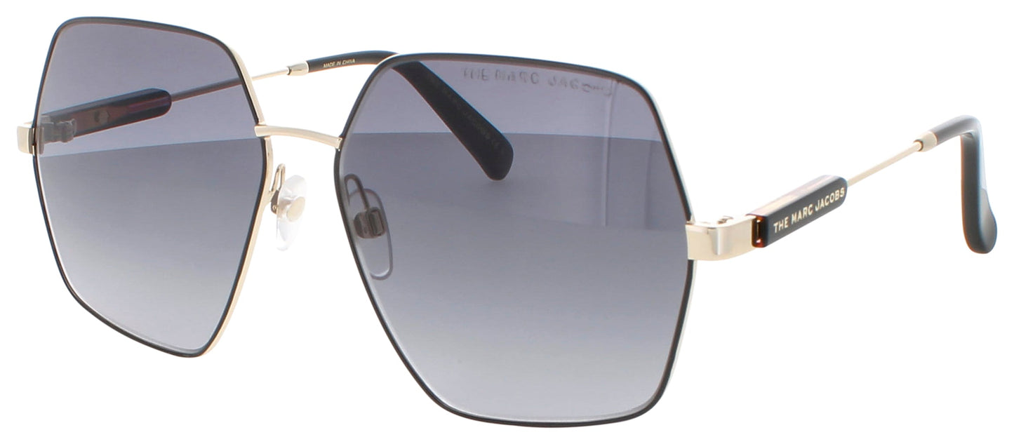 MARC JACOBS MARC 575/S Frame GOLD BLACK Lens DARK GREY GRADIENT