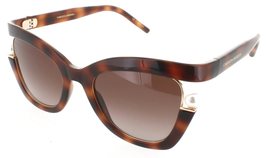 CAROLINA HERRERA CH-0002/S Frame HAVANA Lens BROWN GRADIENT