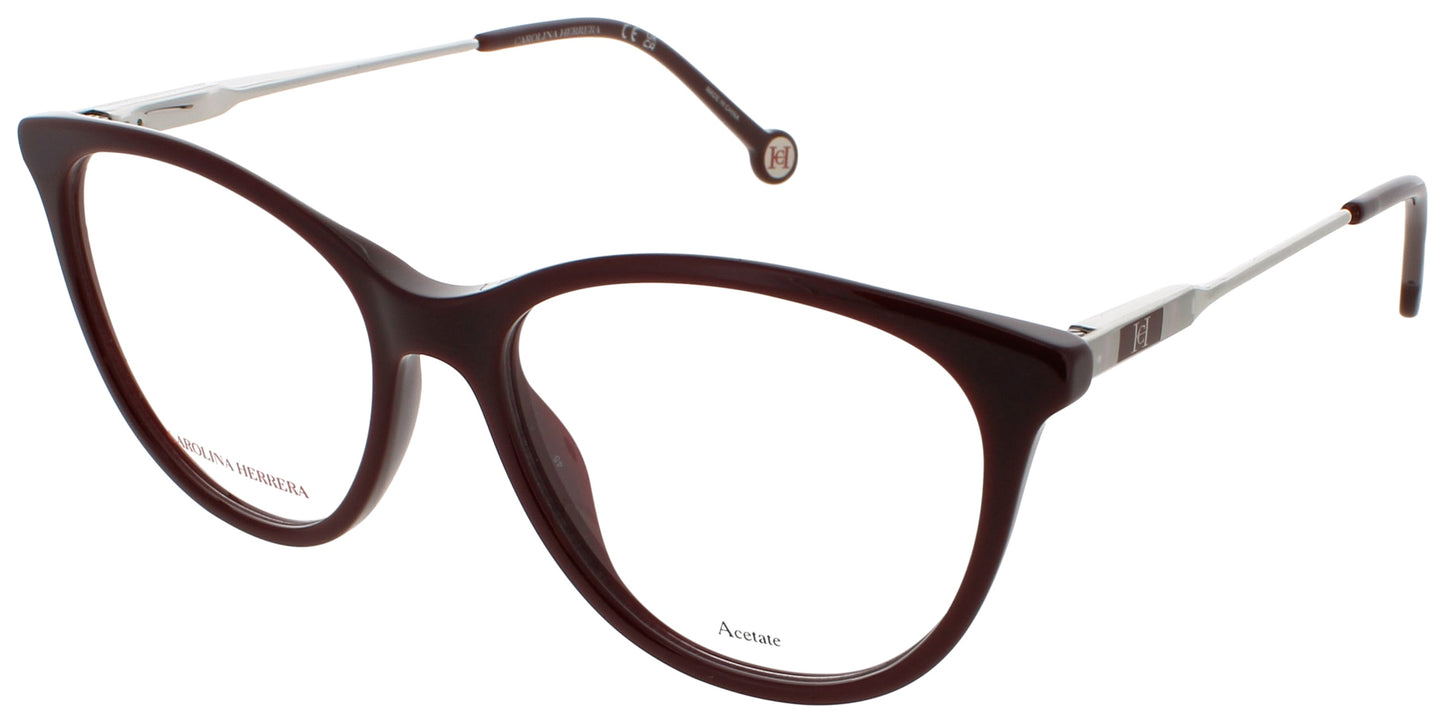 CAROLINA HERRERA CH 0073 Frame BURGUNDY Lens DEMO
