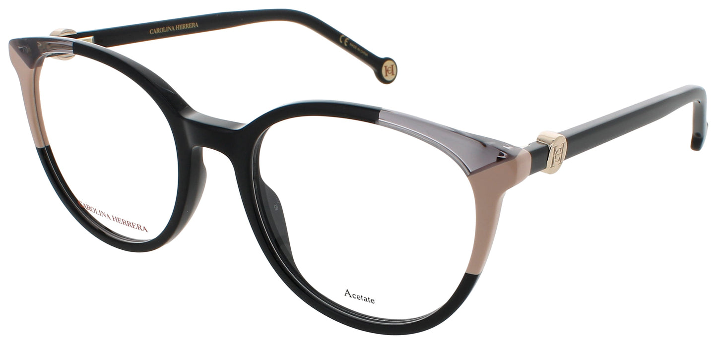 CAROLINA HERRERA CH 0056 Frame BLACK NUDE Lens DEMO
