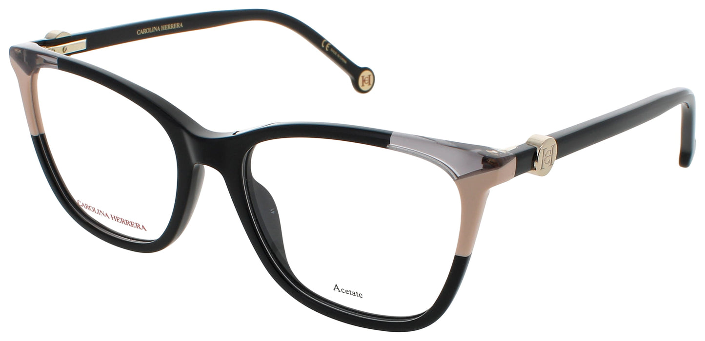 CAROLINA HERRERA CH 0057 Frame BLACK NUDE Lens DEMO