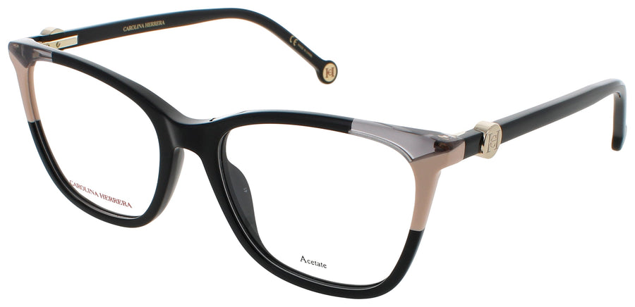 CAROLINA HERRERA CH 0057 Frame BLACK NUDE Lens DEMO