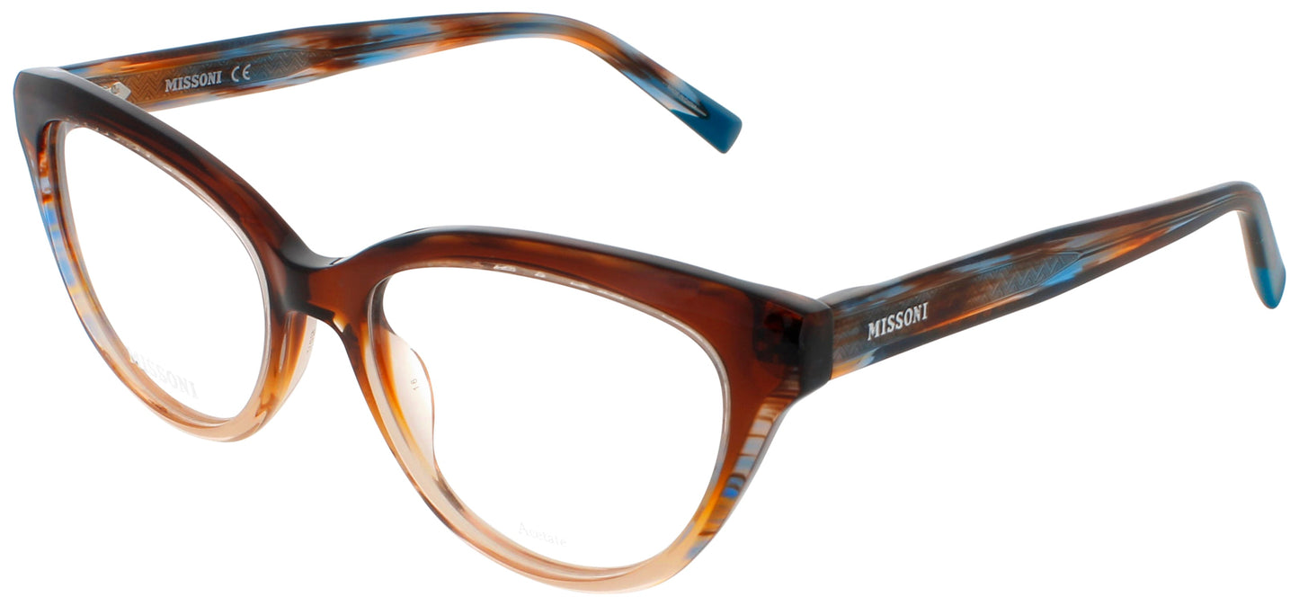 MISSONI MIS 0091 Frame BROWN HORN Lens DEMO