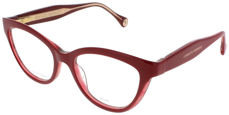 CAROLINA HERRERA CH 0017 Frame BURGUNDY Lens DEMO