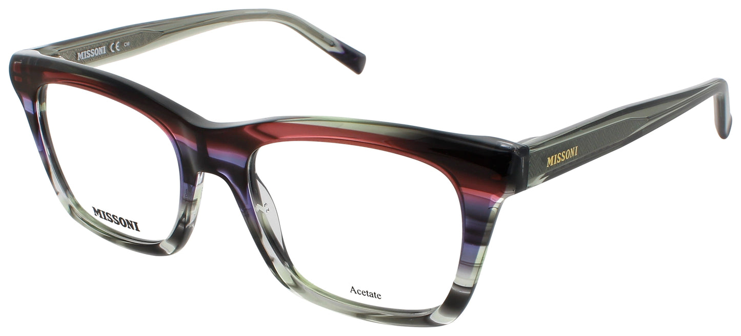 MISSONI MIS 0117 Frame VIOLET BROWN HORN Lens DEMO