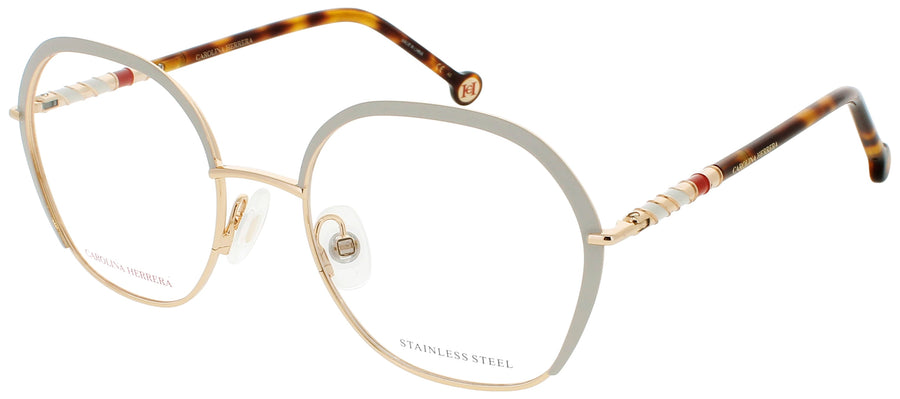 CAROLINA HERRERA HER 0099 Frame GOLD IVORY Lens DEMO