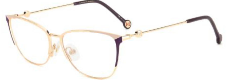 CAROLINA HERRERA HER 0116 Frame GOLD VIOL Lens DEMO