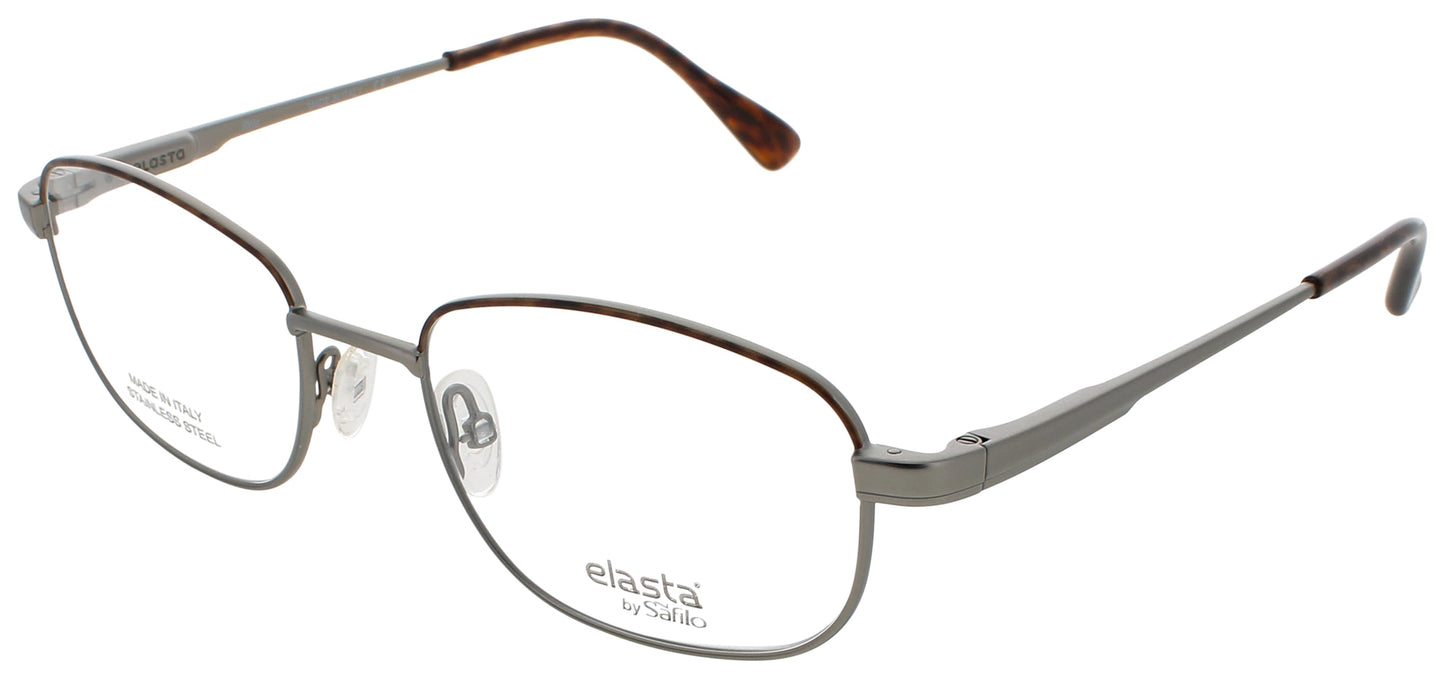 ELASTA E 7252 Frame HAVANA GREY Lens DEMO