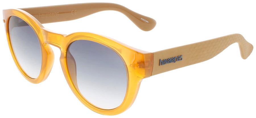 HAVAIANAS TRANCOSO Frame HONEY GOLD Lens DARK BLUE GRADIENT