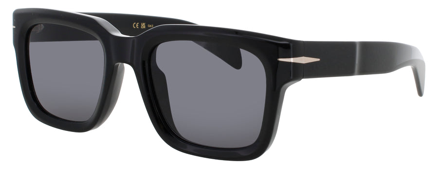 DAVID BECKHAM DB 7100/S Frame BLACK Lens SMOKE
