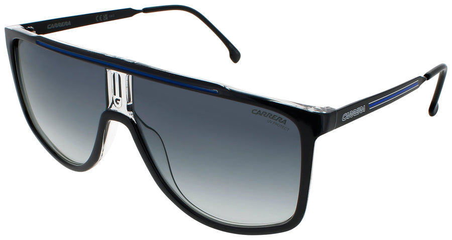 CARRERA 1056/S Frame BLACK BLUE Lens DARK BLUE GRADIENT