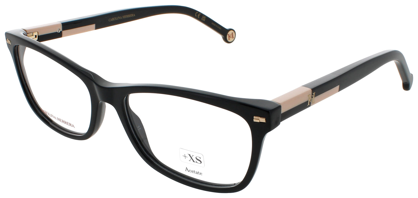 CAROLINA HERRERA HER 0160 Frame BLACK NUDE Lens DEMO