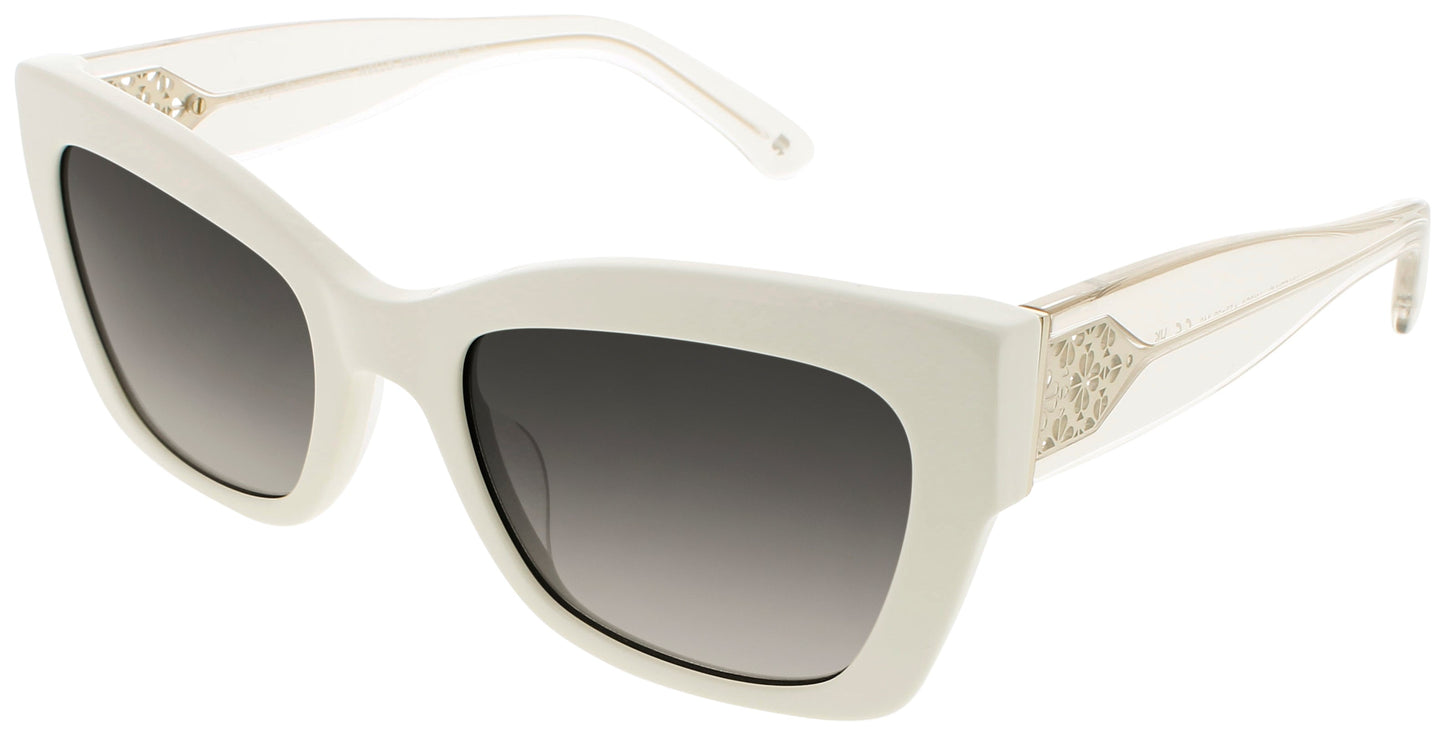 KATE SPADE VALERIA/S Frame WHITE Lens BROWN OCHRE