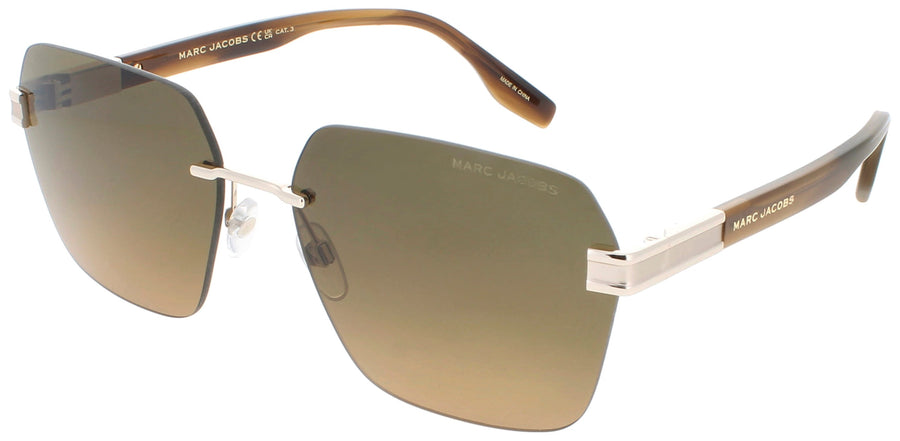 MARC JACOBS MARC 713/S Frame BROWN HORN Lens GREEN BROWN GRADIENT