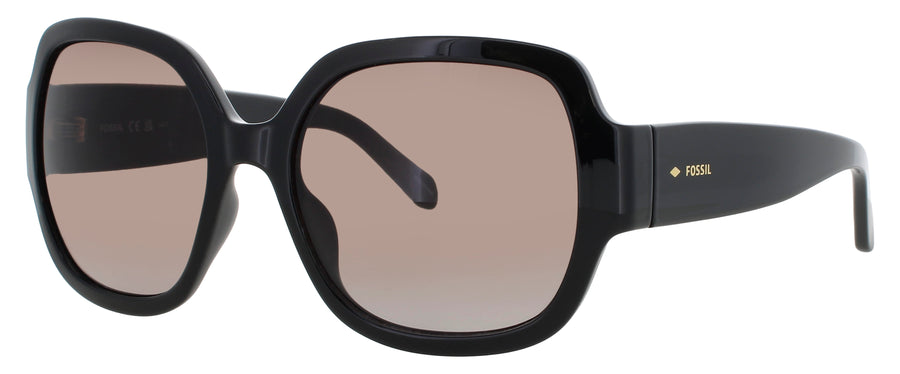 FOSSIL FOS 3151/G/S Frame BLACK Lens GRADIENT BROWN