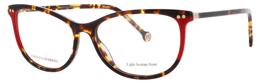 CAROLINA HERRERA HER 0213 Frame HAVANA/RED Lens DEMO