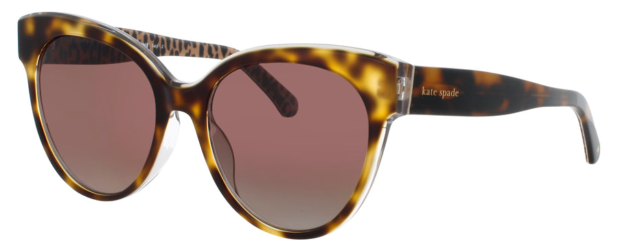 KATE SPADE AUBRIELLA/G/S Frame HAVANA Lens BROWN GRADIENT POLARIZED