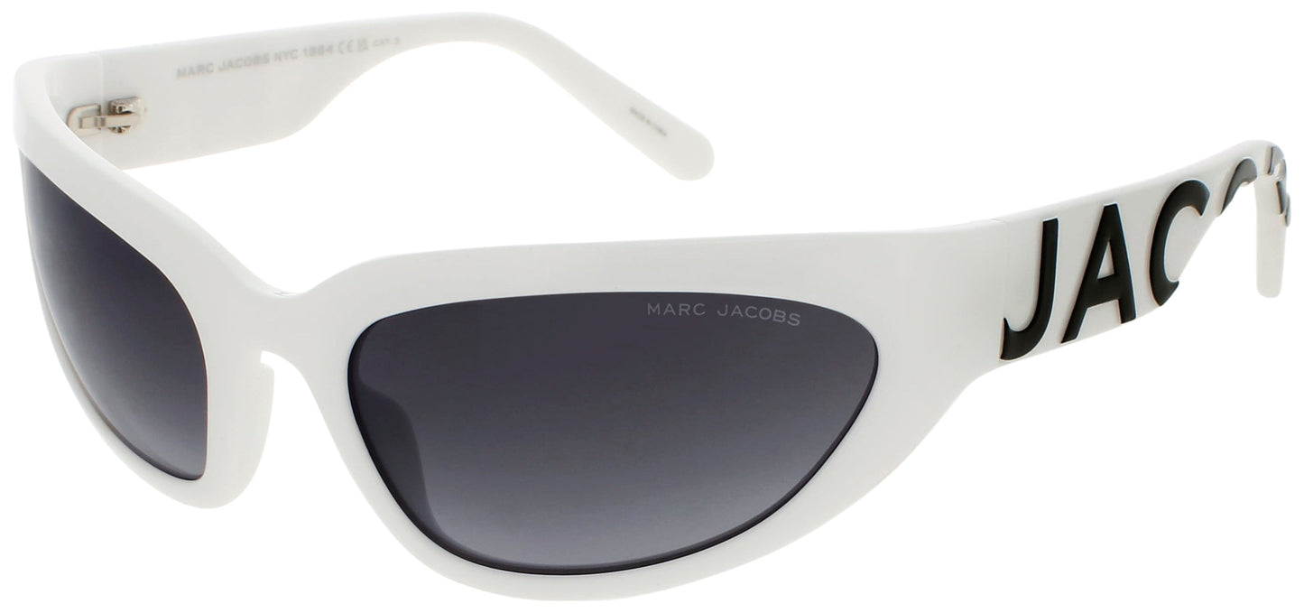 MARC JACOBS MARC 738/S Frame WHITE BLACK Lens DARK GREY GRADIENT