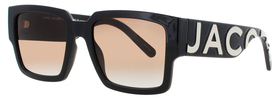MARC JACOBS MARC 739/S Frame BLACK LOGO Lens BROWN GRADIENT