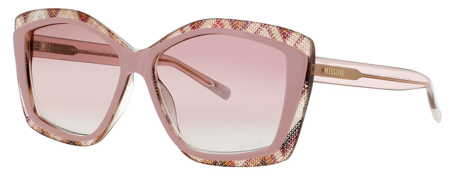 MISSONI MIS 0187/G/S Frame PINK PATTERN Lens ROSE GRADIENT