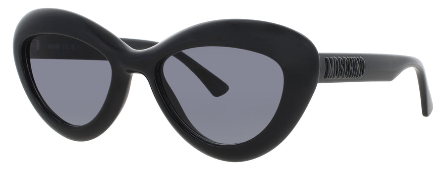 MOSCHINO MOS163/S Frame BLACK Lens SMOKE