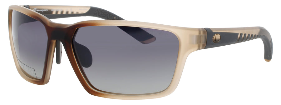 CHAMPION SHINE Frame TRANSLUCENT TAN Lens GREY GRADIENT POLARIZED