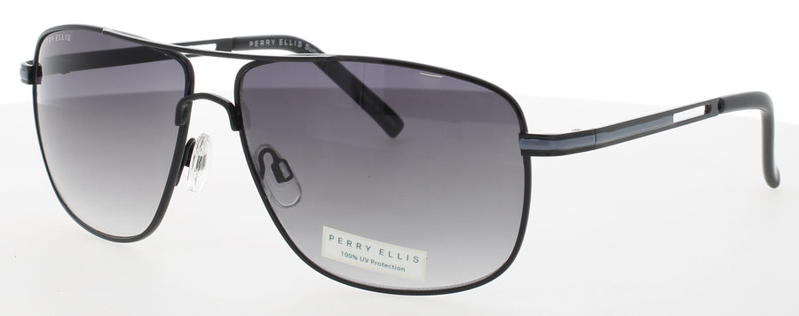 PERRY ELLIS PESUN024 Frame BLACK/GUNMETAL Lens GRADIENT GREY