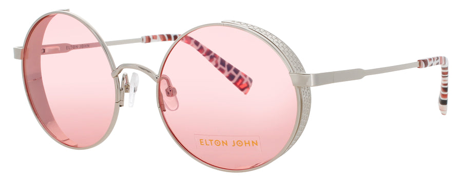 ELTON JOHN HIPPIE Frame PALE GOLD / ROSE Lens ROSE POLARIZED