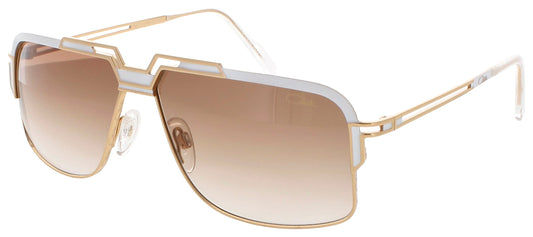 CAZAL 9103 Frame GOLD WHITE Lens BROWN GRADIENT