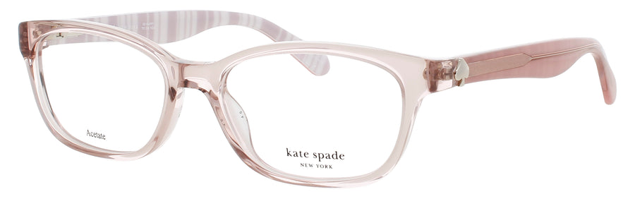 KATE SPADE BRYLIE Frame BEIGE WHITE STRIPE Lens DEMO
