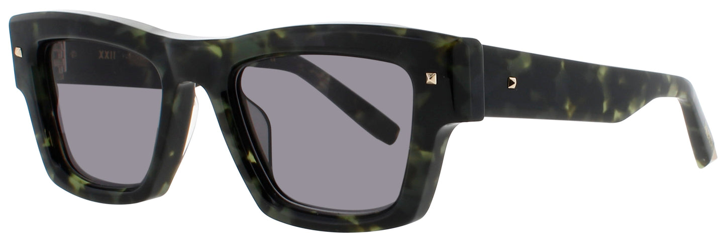 VALENTINO XXII Frame GREEN TORTOISE / GOLD Lens  GREY