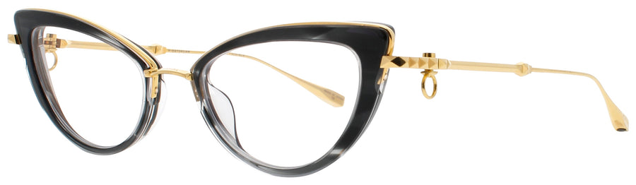 VALENTINO V - DAYDREAM Frame GOLD / BLACK Lens DEMO