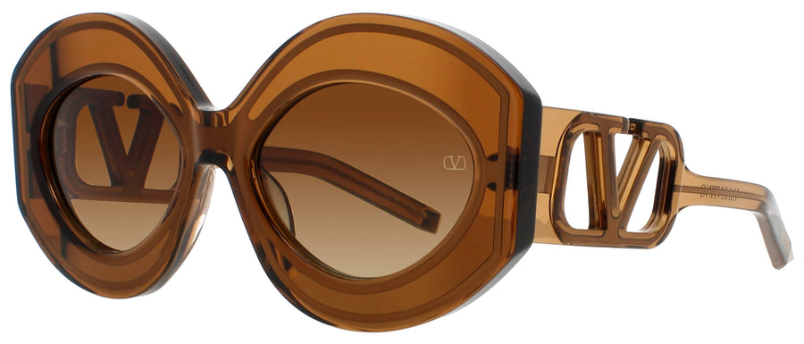 VALENTINO V - SOUL - II Frame BROWN / GOLD Lens BROWN GRADIENT
