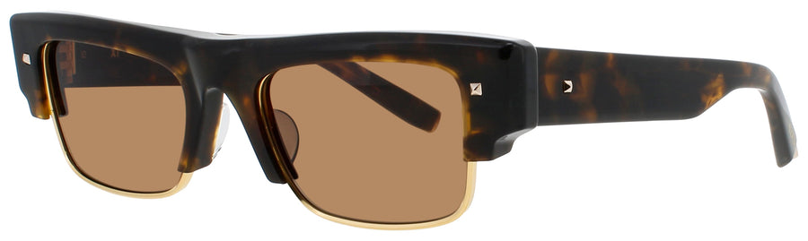 VALENTINO XI Frame BROWN TORTOISE / GOLD Lens BROWN