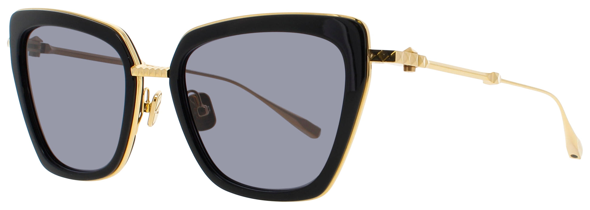 VALENTINO V - DAYDREAM II Frame BLACK / GOLD Lens  GREY