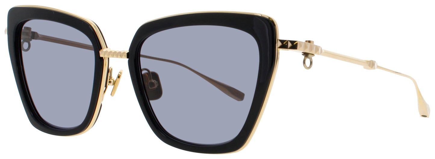 VALENTINO V - DAYDREAM II Frame BLACK / GOLD Lens  GREY
