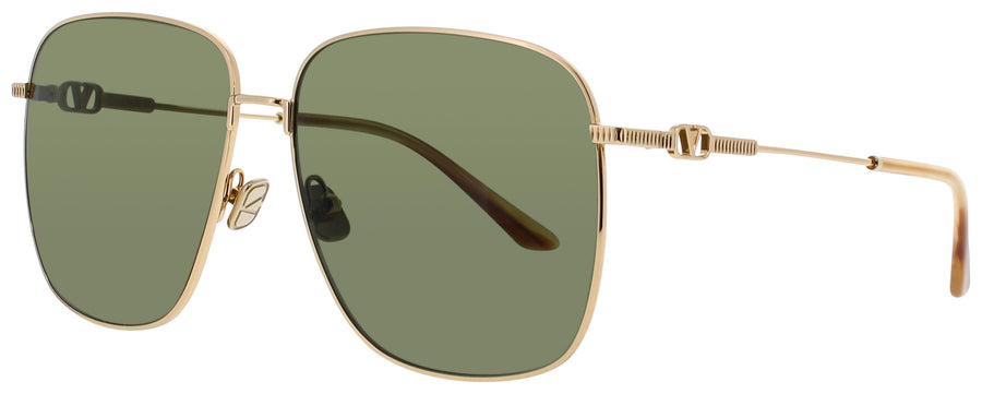 VALENTINO VLS-171 Frame GOLD / HAVANA Lens GREEN