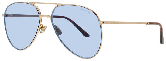 VALENTINO VLS-172 Frame GOLD / HAVANA Lens BLUE