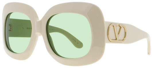 VALENTINO VLS-180 Frame IVORY / GOLD Lens GREEN