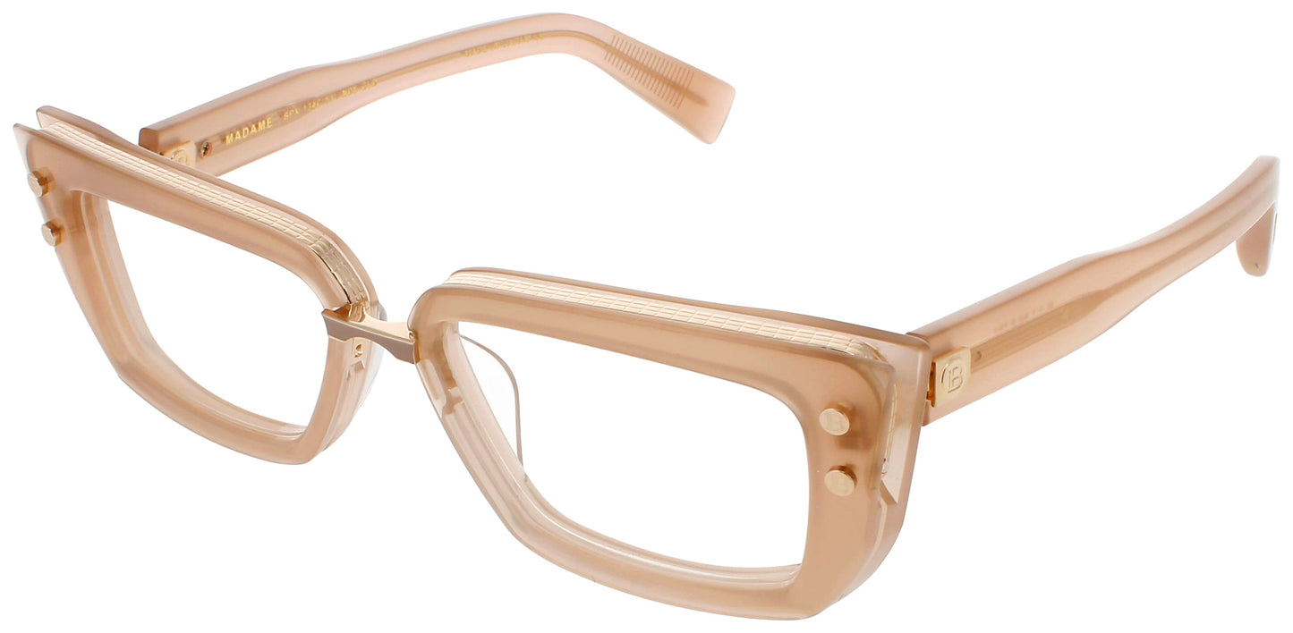 BALMAIN MADAME Frame NUDE/WHITE GOLD Lens DEMO